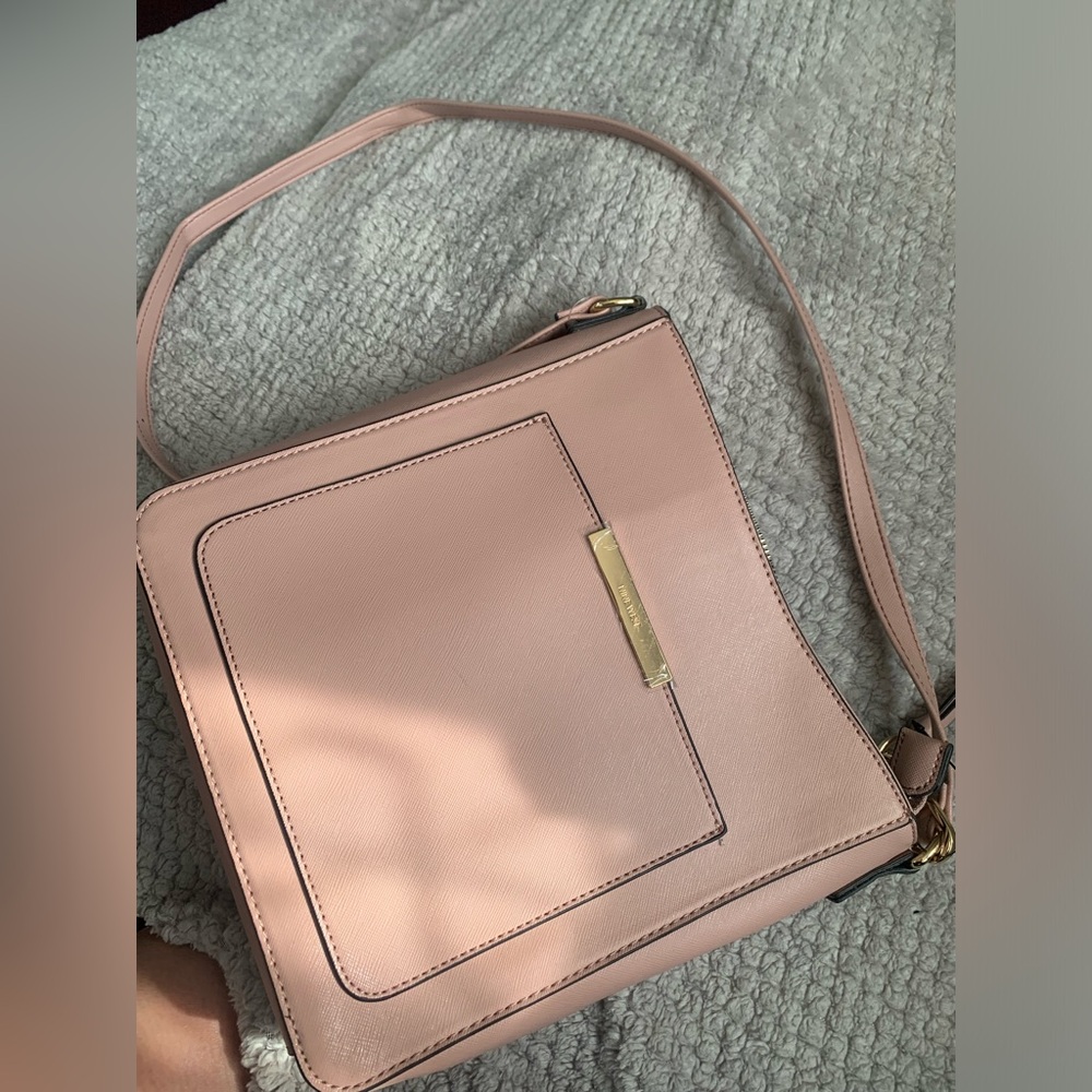 Nine West blush pink crossbody purse
